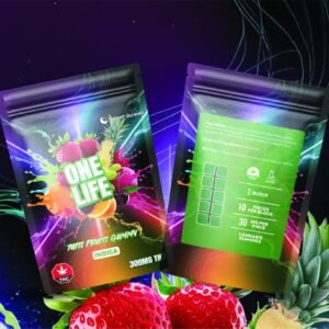 one-life-edibles-tutti-frutti-gummy-300mg-thc-indica