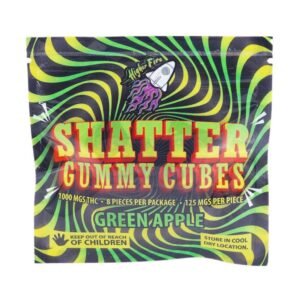higher-fire-extracts-shatter-gummy-cubes-green-apple-1000mg-thc