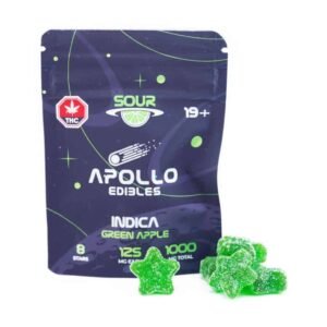 apollo-edibles-sour-green-apple-shooting-stars-1000mg-thc-indica