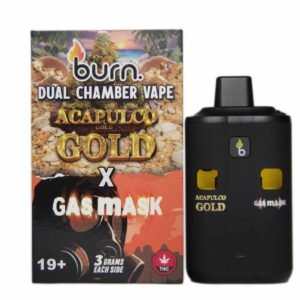 burn-extracts-dual-chamber-disposable-vape-acapulco-gold-gas-mask-33-gram