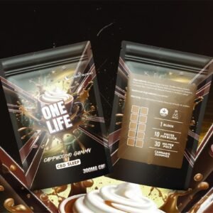 one-life-edibles-cappuccino-gummy-300mg-cbd-100mg-melatonin
