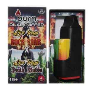 burn-extracts-duel-2-gram-puffer-live-resin-rockstar-x-live-resin-death-bubba-2-grams-2-gram